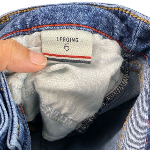 Tommy Hilfiger Denim Jeans MID RISE Legging Size 6 WP612 - Picture 8 of 9
